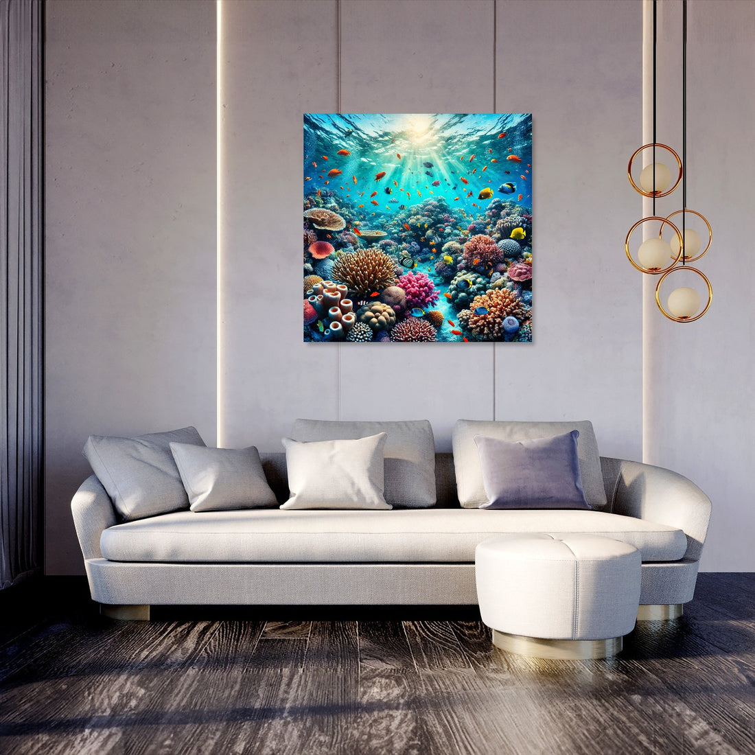 Coral Reef Paradise Canvas - Secondary Image