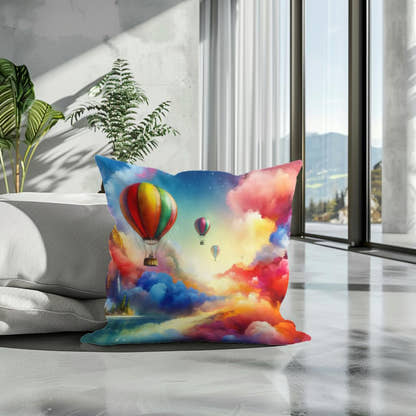 Whimsical Heights Cotton Cushion - Secondary Image 3