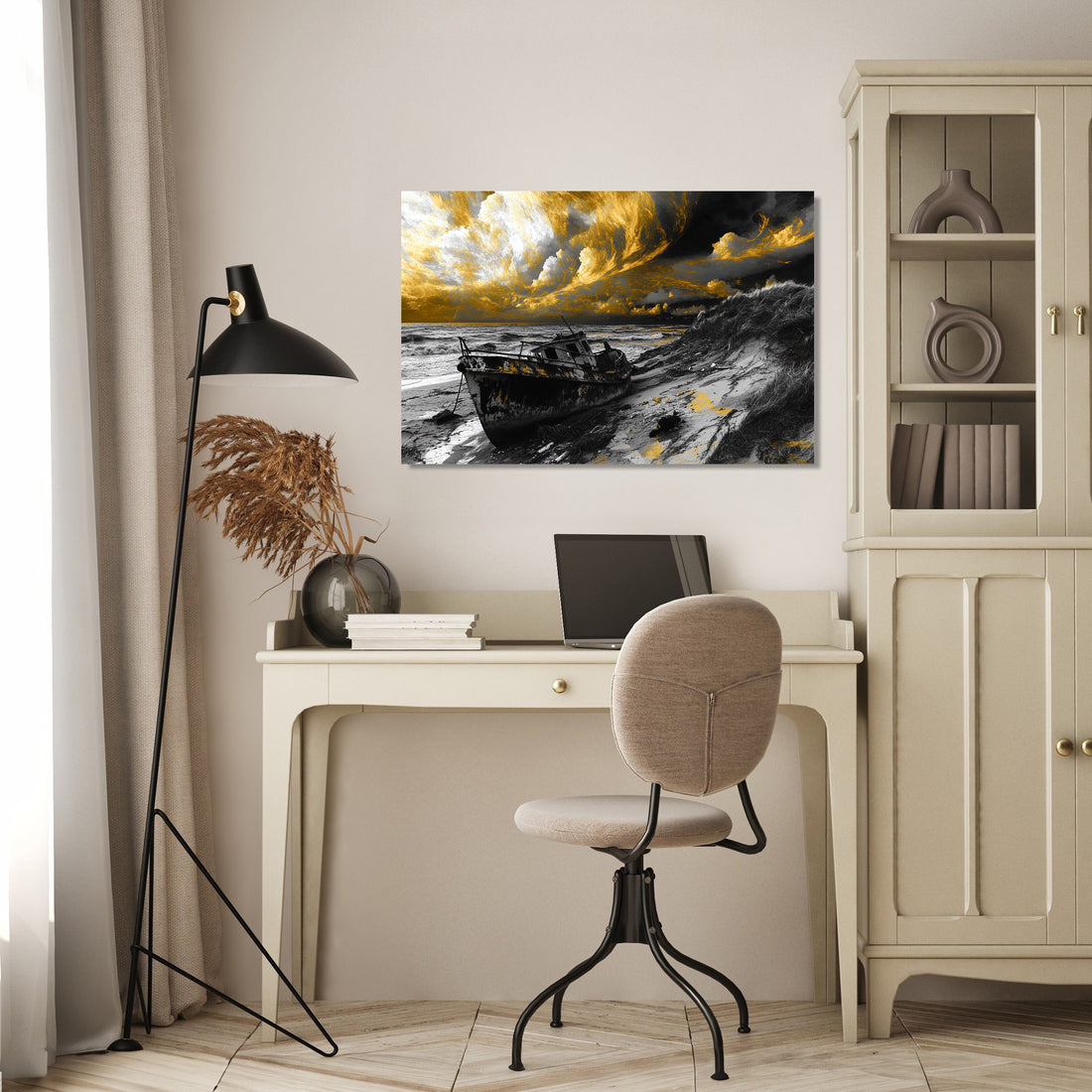 Emotional Seascape Canvas - Secondary Image 4