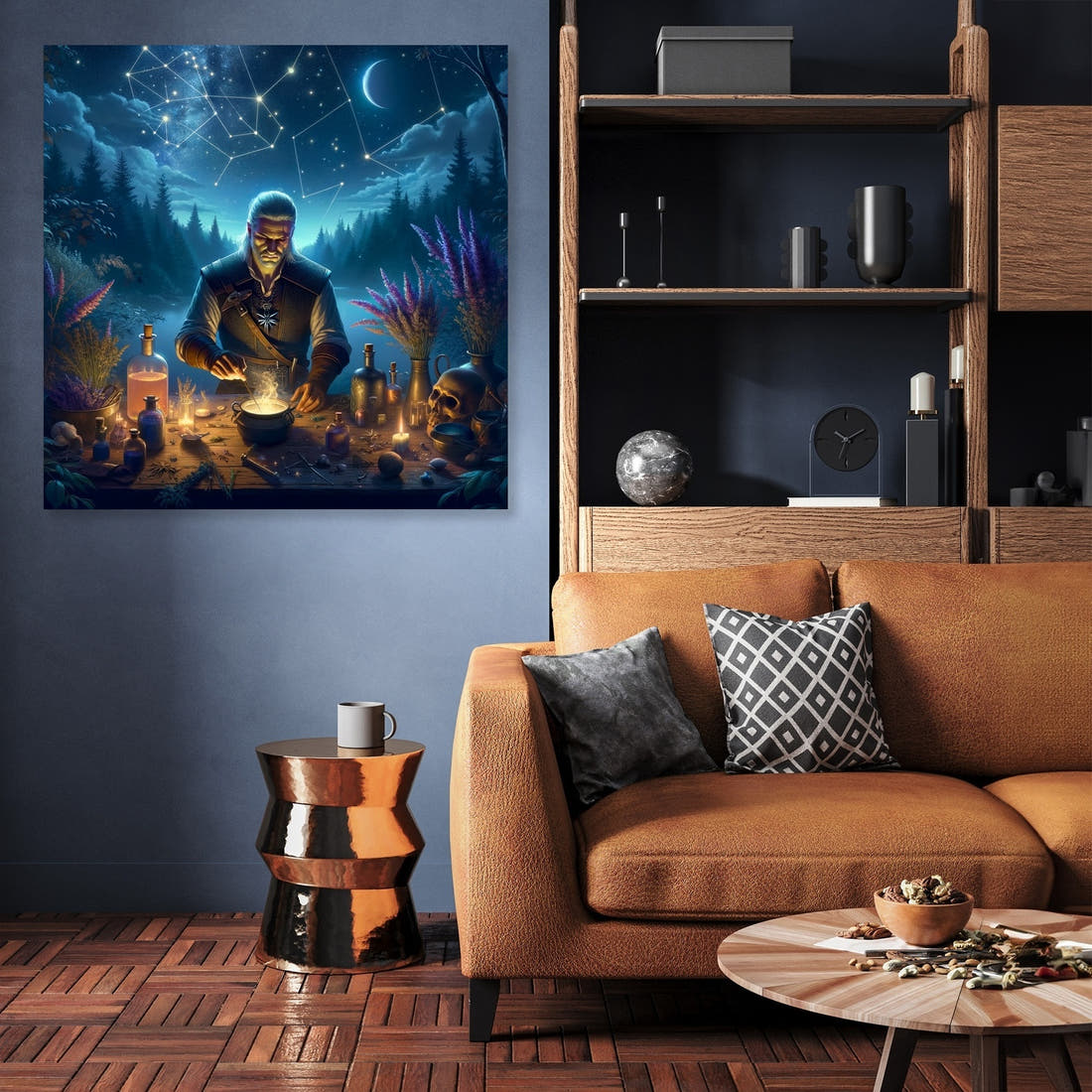 Alchemy Under Stars Canvas - Secondary Image 3