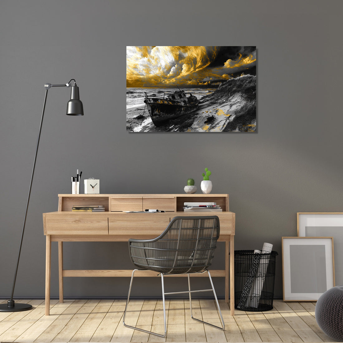 Emotional Seascape Canvas - Secondary Image 5