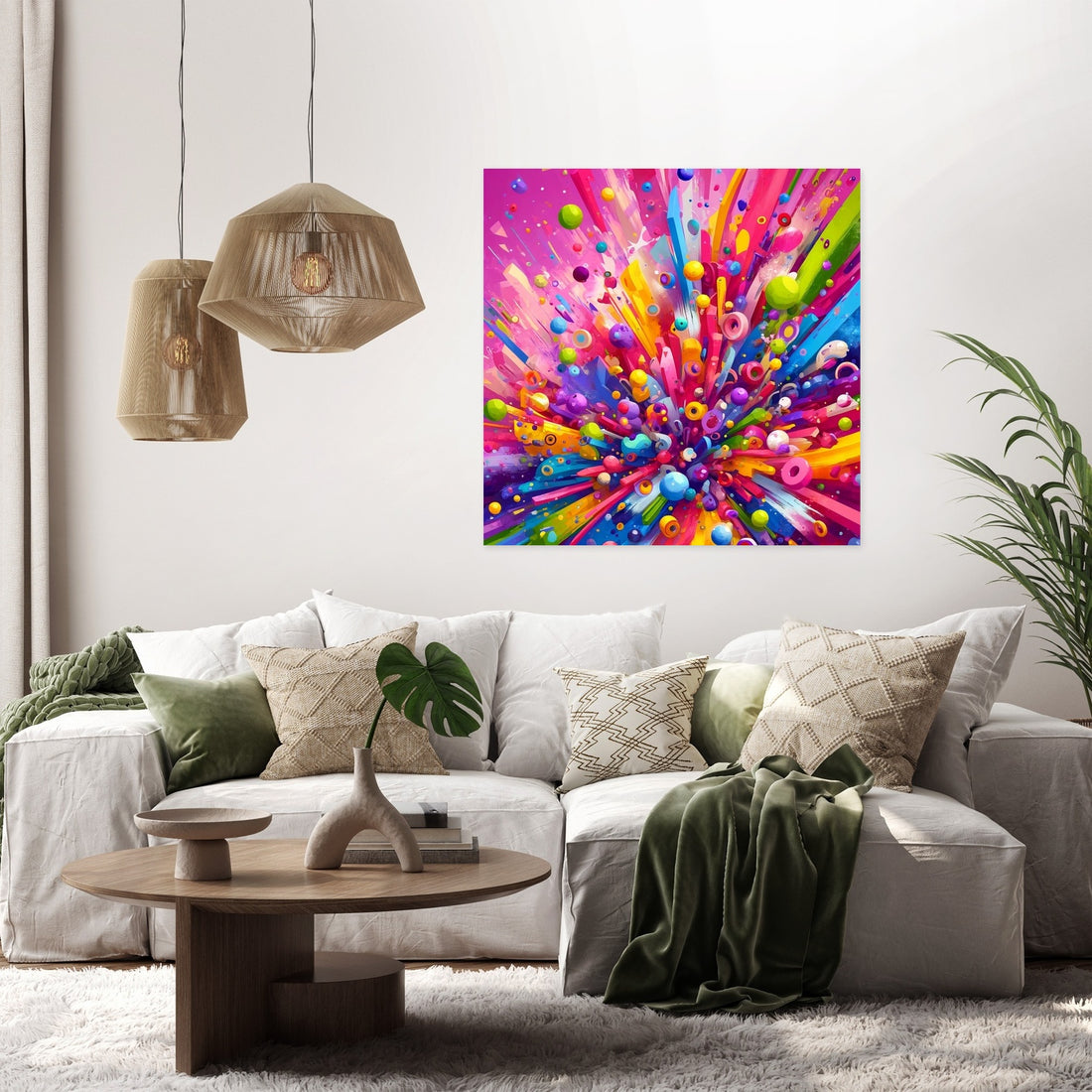 Amusement Sparked Canvas - Secondary Image 2