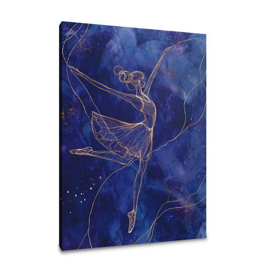 Ballet Starry Night Canvas - Main Image
