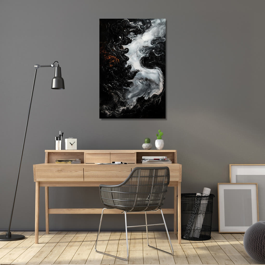 Enigmatic Shadows Canvas - Secondary Image 5