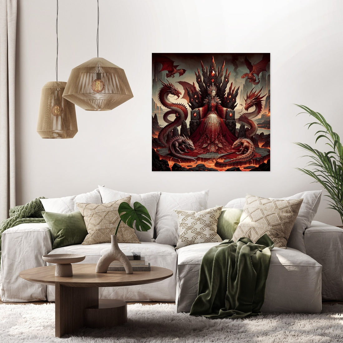 Dragon Queen Canvas - Secondary Image 2