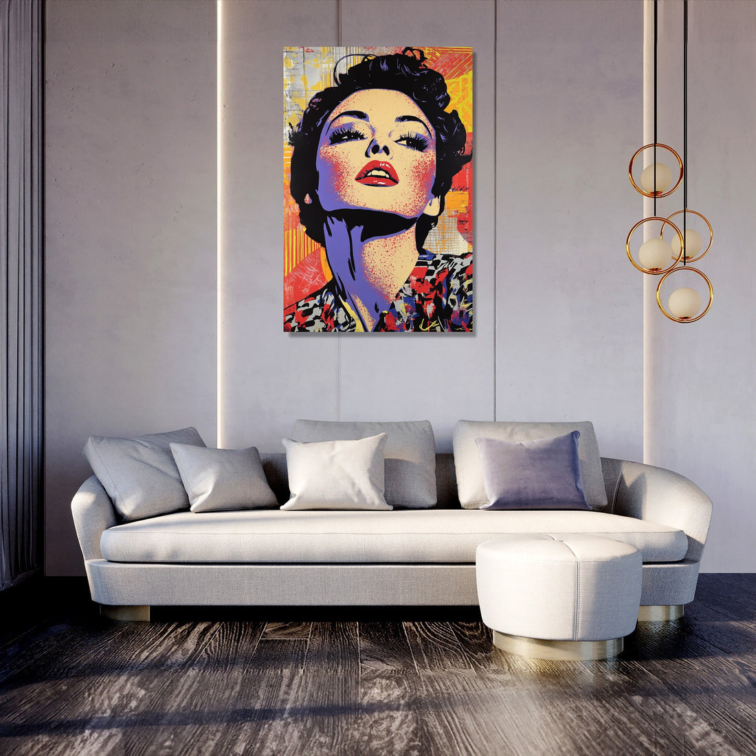 Silver Screen Legend Canvas - Secondary Image