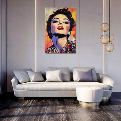 Silver Screen Legend Canvas - Secondary Image