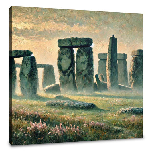Stonehenge Dawn Canvas - Main Image