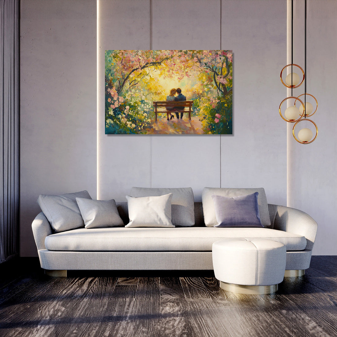 Lovers' Sanctuary Canvas - Secondary Image