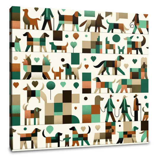 Pet Parade Delight Canvas - Main Image