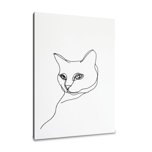 Elegant Feline Canvas - Main Image