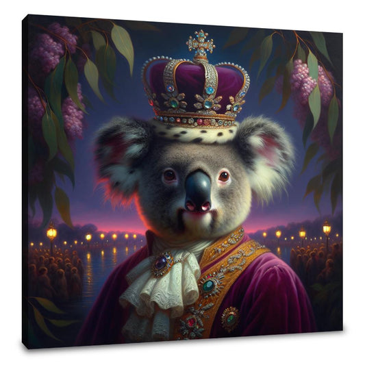 Regal Koala Twilight Canvas - Main Image