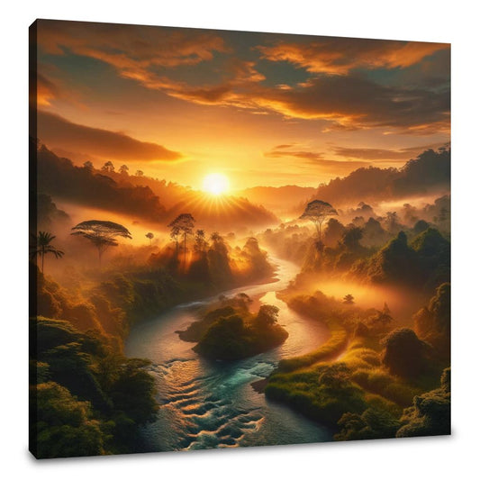Dhace Sunrise Serenity Canvas - Main Image