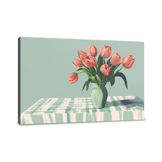 Tulip Vase Canvas - Main Image