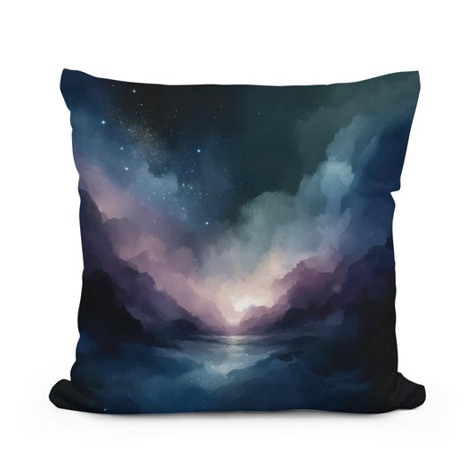 Nocturnal Serenity Cotton Cushion - Main Image