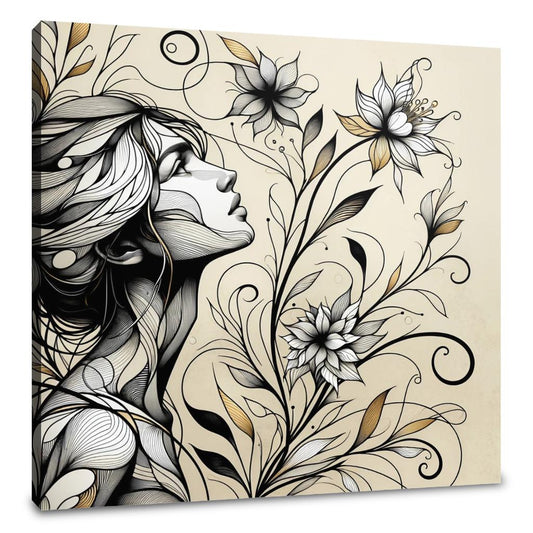 Serene Blossom Canvas - Main Image
