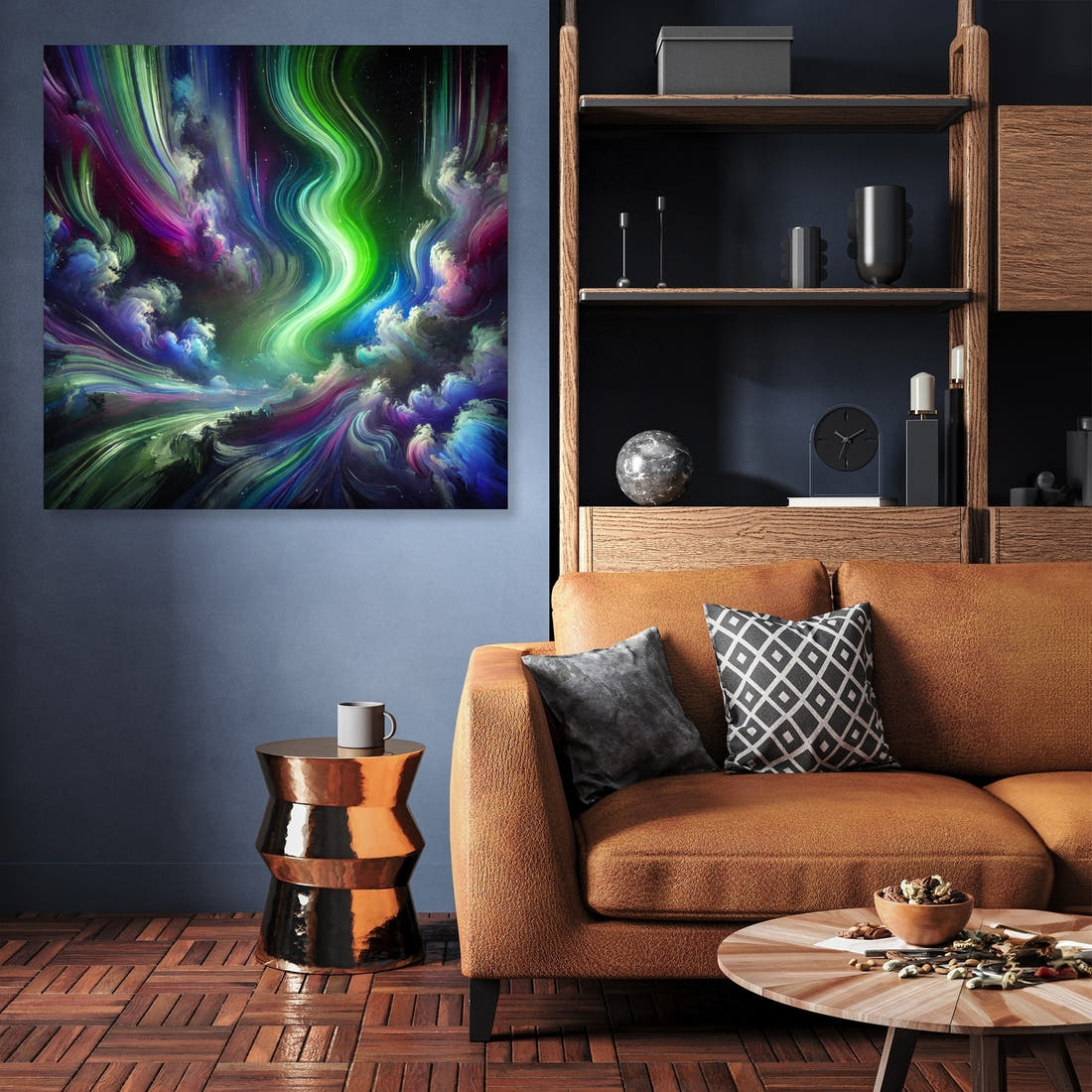 Dreamlike Northern Lights Canvas - Secondary Image 3