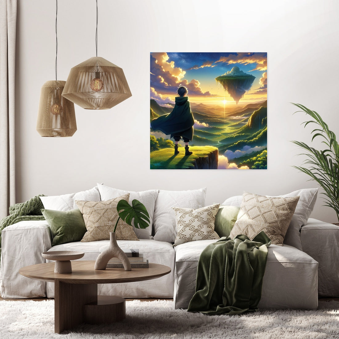 Sky Whisperer's Journey Canvas - Secondary Image 2