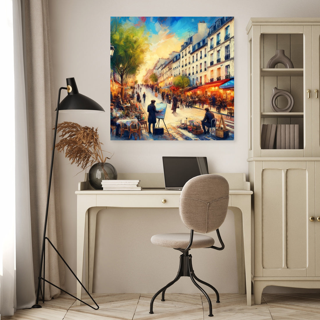 Morning Colors of Paris Montmartre Canvas - Secondary Image 4
