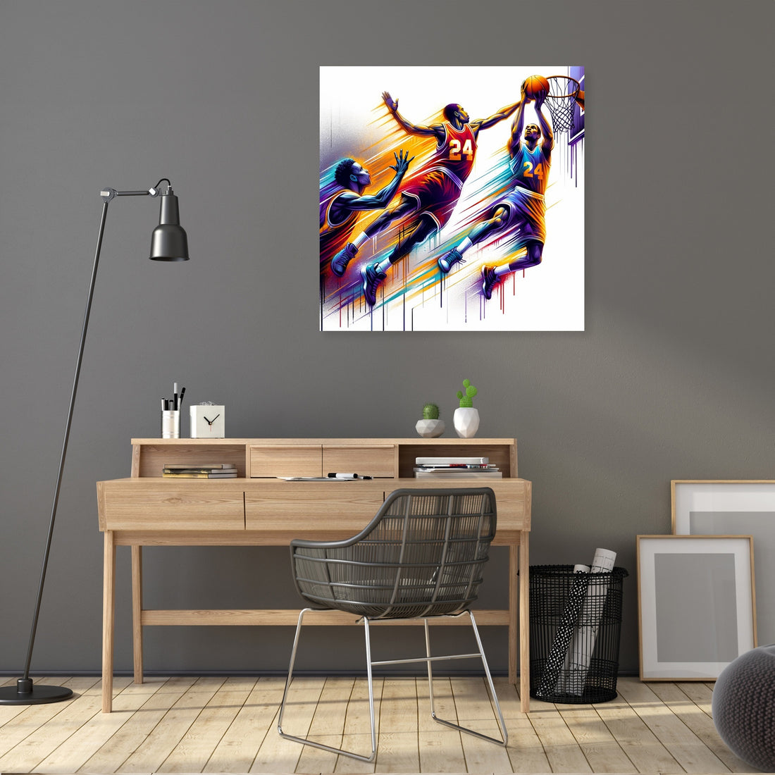 Courtside Clash Canvas - Secondary Image 5