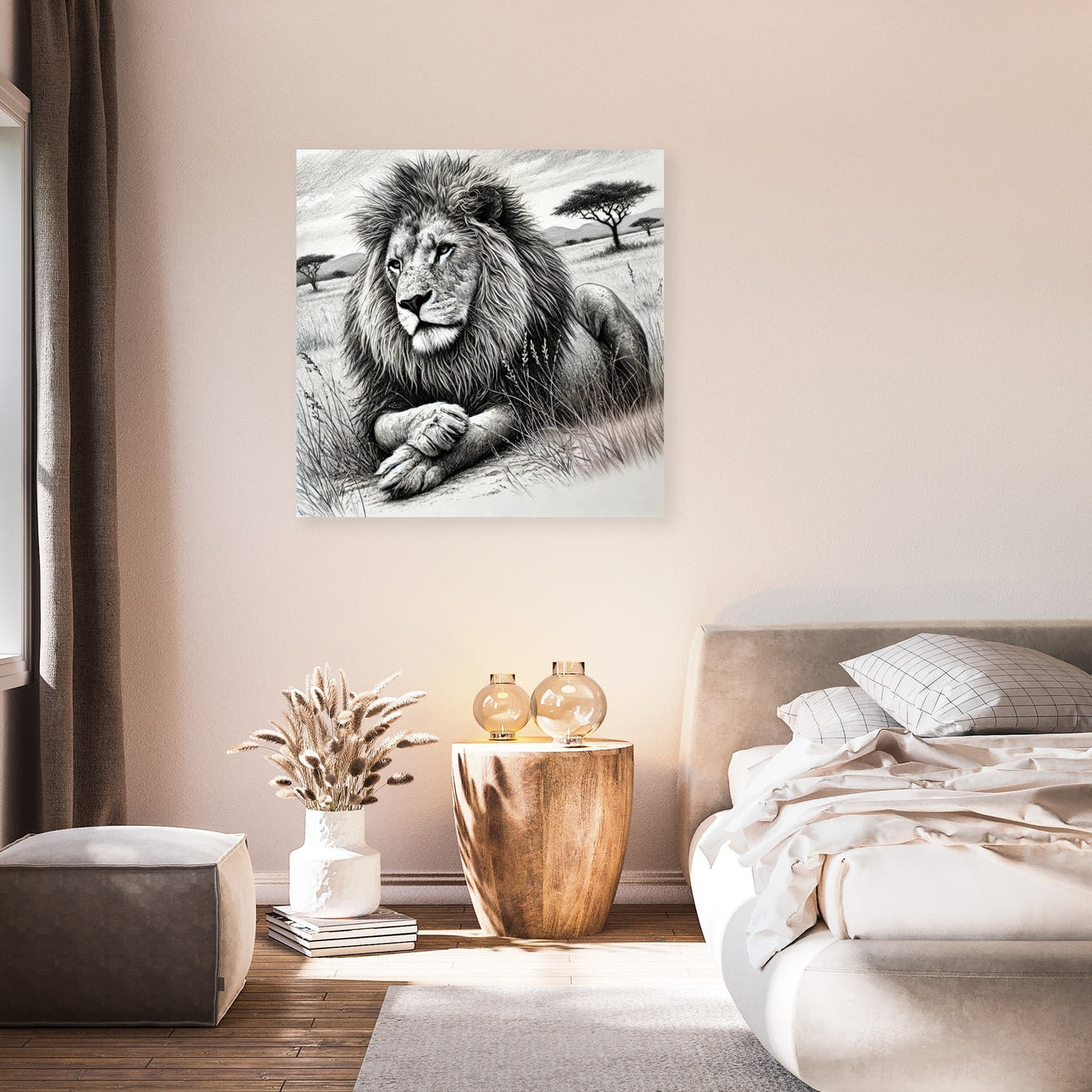Serene Savannah Majesty Canvas - Secondary Image 7
