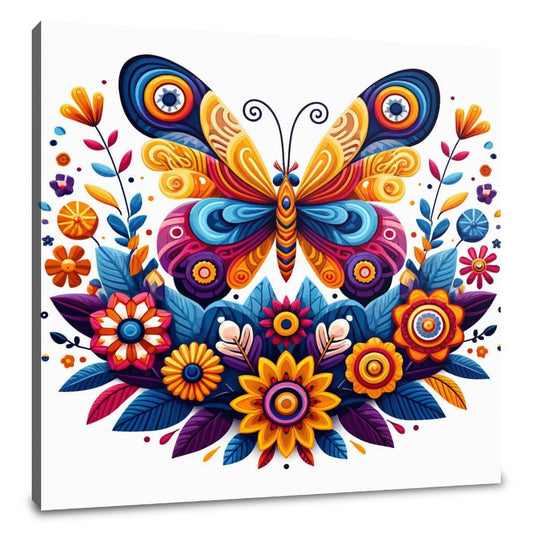 Butterfly Garden Canvas - Main Image