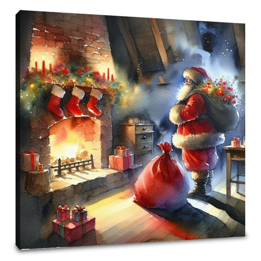 Christmas Eve Reverie Canvas - Main Image
