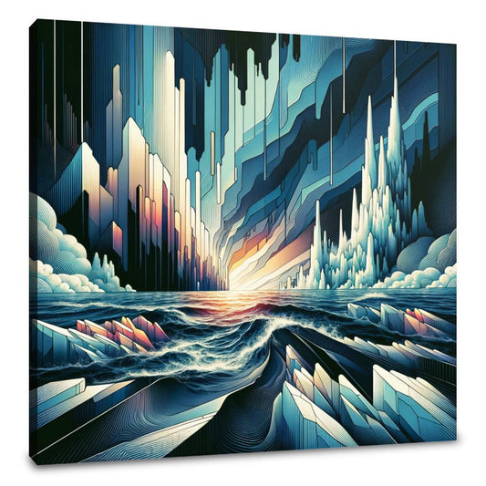 Frozen Waters Canvas - Main Image