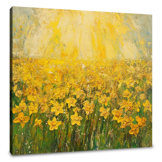 Daffodil Dawn Canvas - Main Image