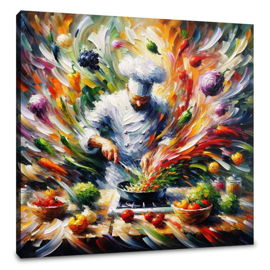 Culinary Vibrance Canvas - Main Image