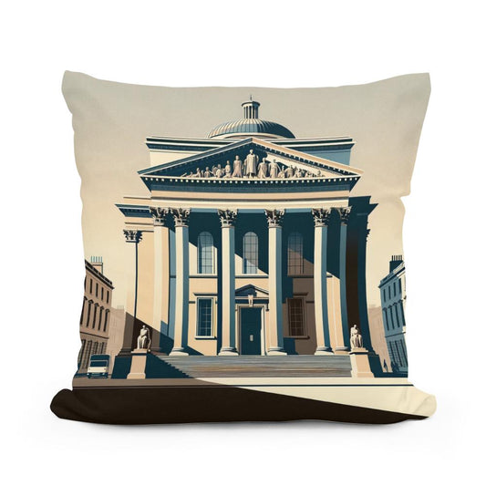 Cambridge Fitzwilliam Modernist Muse Cotton Cushion - Main Image