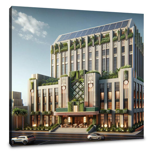 Eco-Deco Grandeur Canvas - Main Image