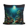 Moonlit Reef Cotton Cushion - Main Image