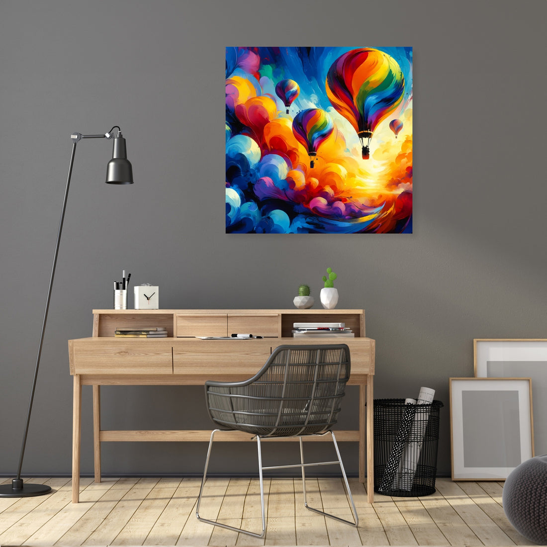 Abstract Horizons Canvas - Secondary Image 5