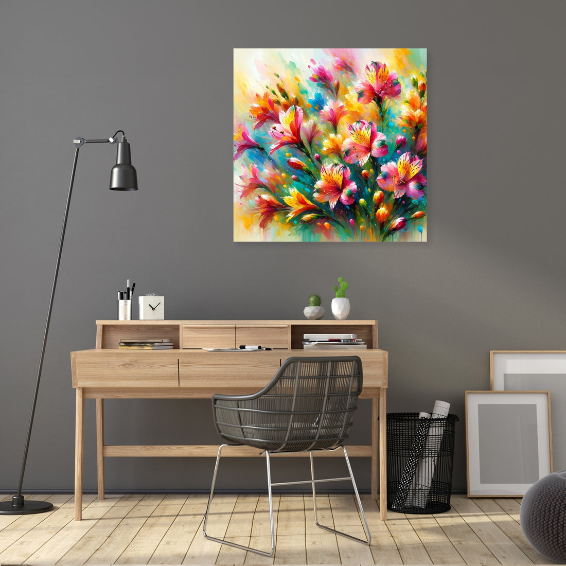 Alstroemeria's Dance Canvas - Secondary Image 5