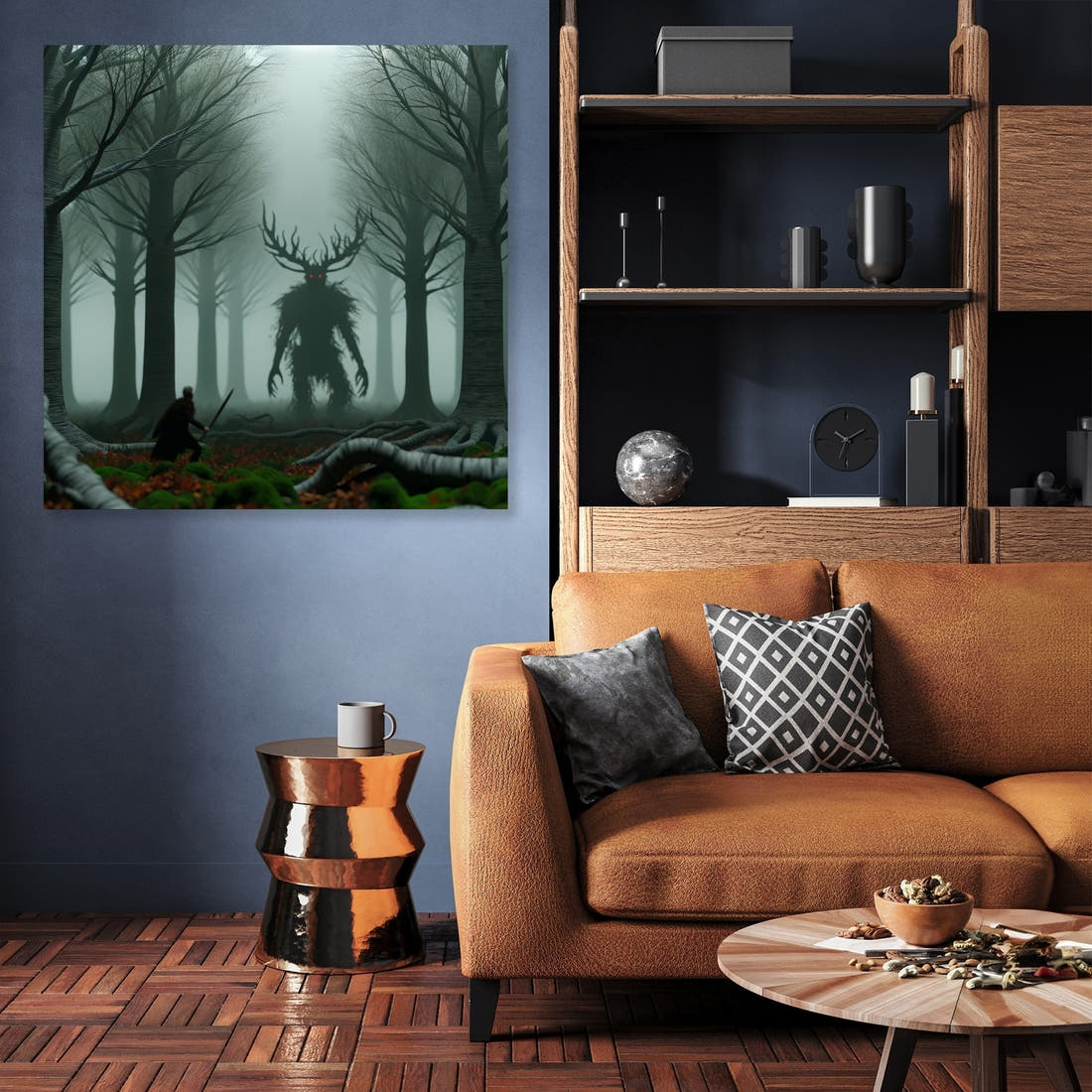 Forest Duel Canvas - Secondary Image 3