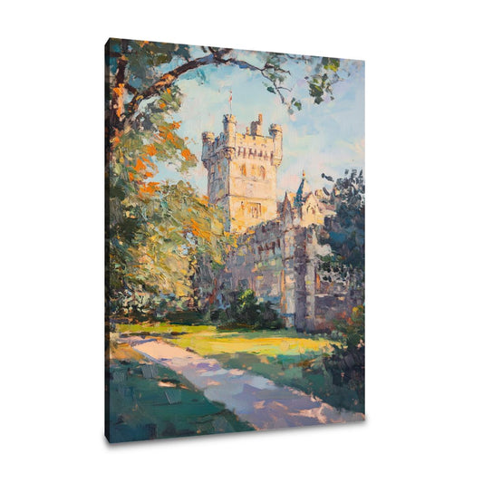 Cardiff Castle Sunrise Canvas - Main Image