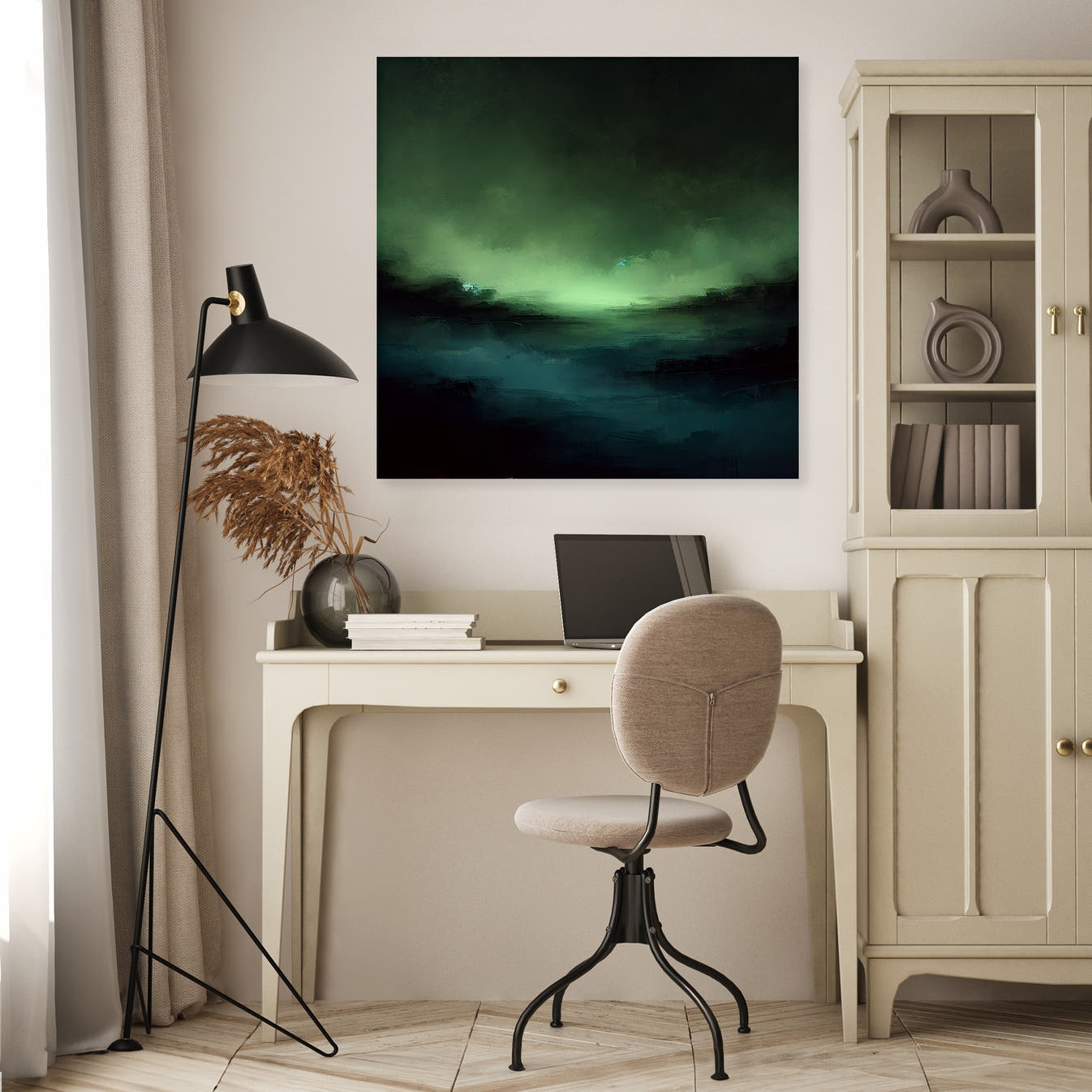 Ominous Horizon Depths Canvas - Secondary Image 4