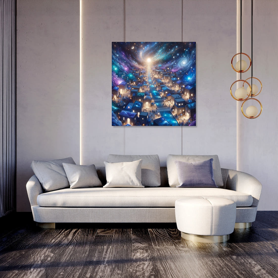 CosmoVillage Canvas - Secondary Image