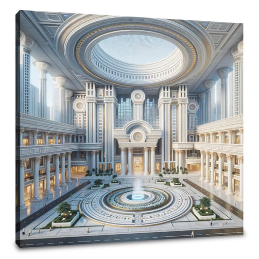 Neo-Future Elegance Canvas - Main Image