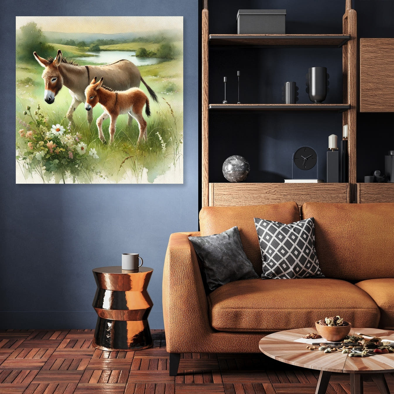 Gentle Meadow Companions Canvas - Secondary Image 3