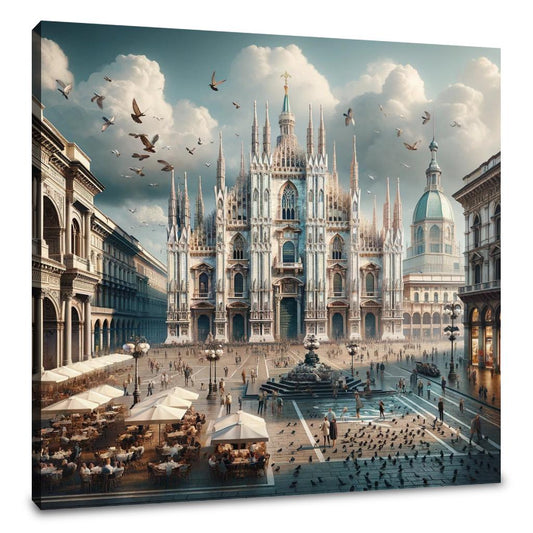Piazza del Duomo Canvas - Main Image