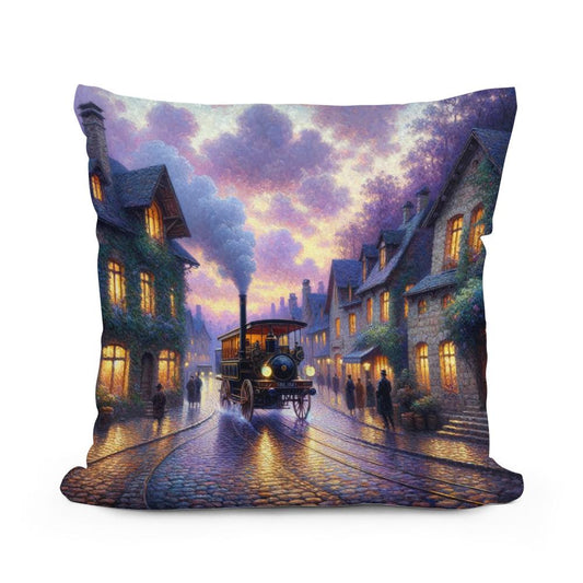 Steam Era Serenity Cotton Cushion - Main Image