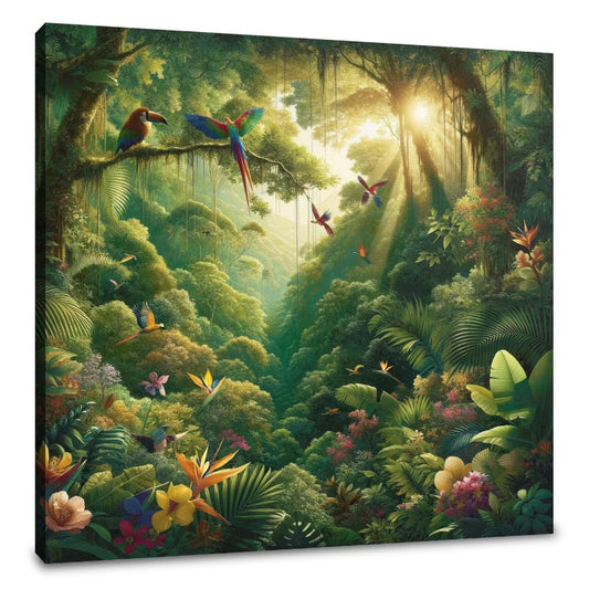 Verdant Canopy Canvas - Main Image