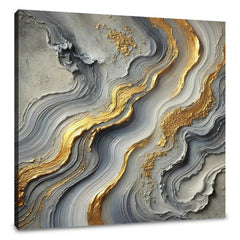 Golden Elegance Flow Canvas - Main Image
