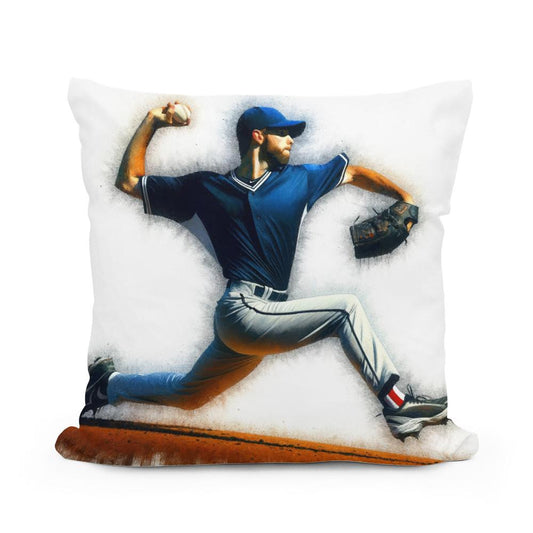 Pitcher's Moment Cotton Cushion - Main Image