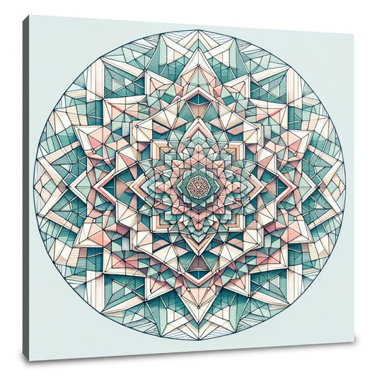 Pastel Harmony Canvas - Main Image