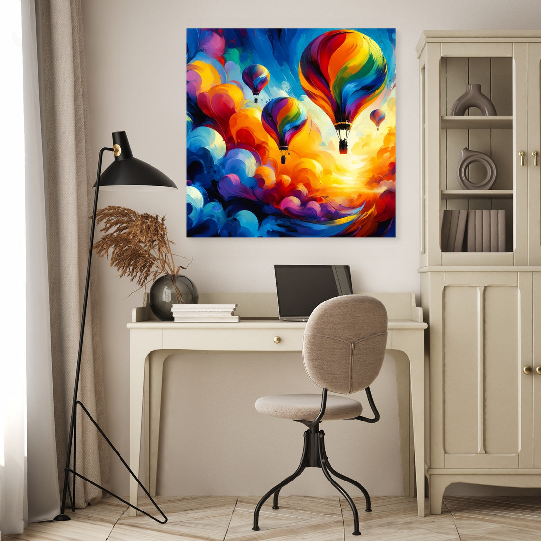 Abstract Horizons Canvas - Secondary Image 4