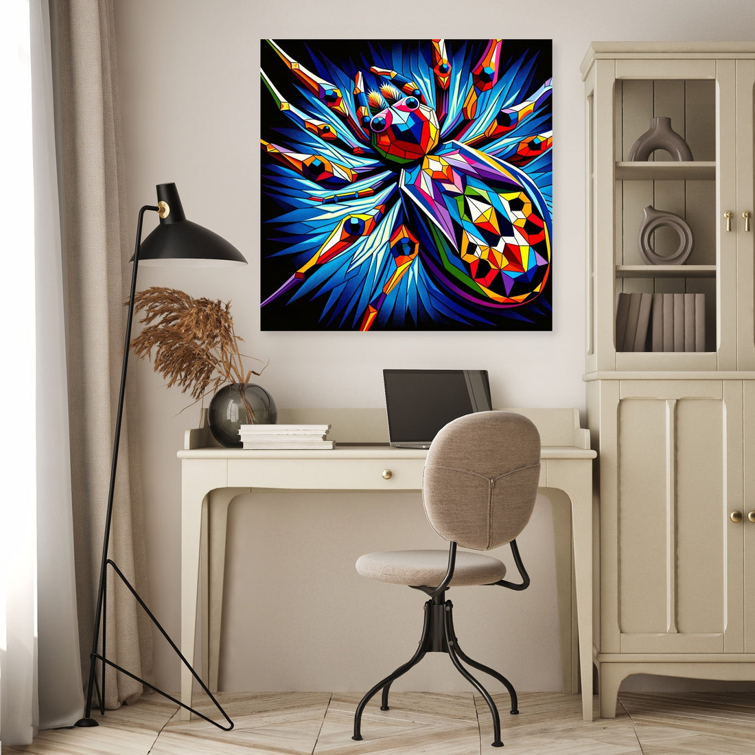 Cubist Courtship Canvas - Secondary Image 4