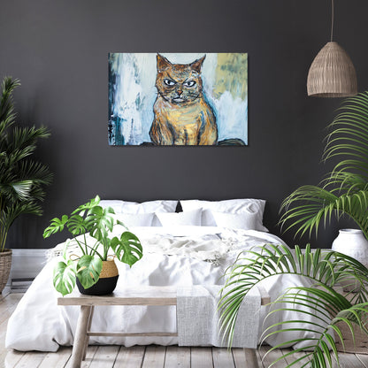 Grumpy Cat's Day Canvas - Secondary Image 6